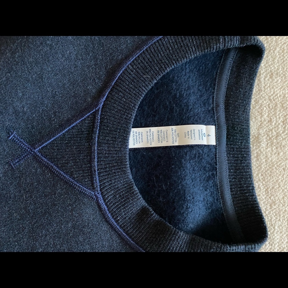 Lululemon Ruffled Up Pullover Size 4